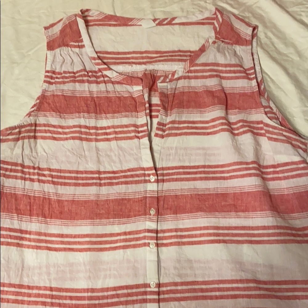 Linen tank top